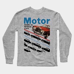 MAGAZINE COVER - GUIDE TO BRITISH CARS Long Sleeve T-Shirt